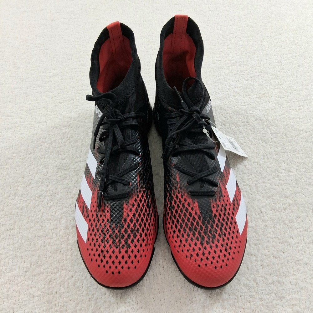 Adidas Predator 20.3 TF Mens Size 11.5 Turf Soccer Cleats Black Red NWT